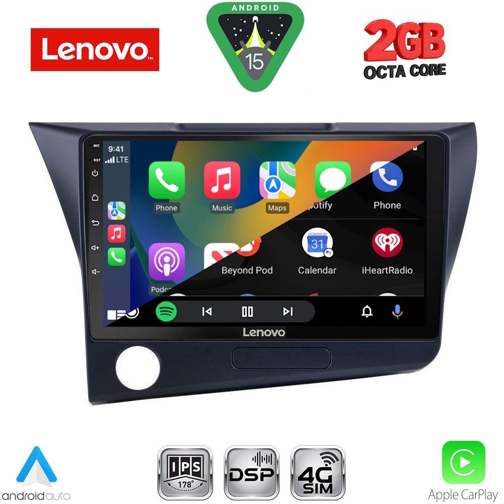 LENOVO LVF 5203_CPA (9inc) MULTIMEDIA TABLET for HONDA CRZ mod. 2010-2016 - immagine 2