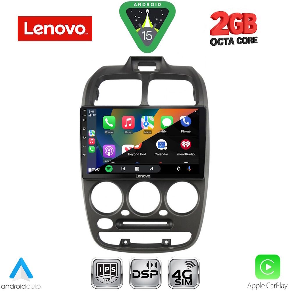 LENOVO LVF 5246_CPA (9inc) MULTIMEDIA TABLET for HYUNDAI ACCENT mod. 1999-2004 - immagine 2