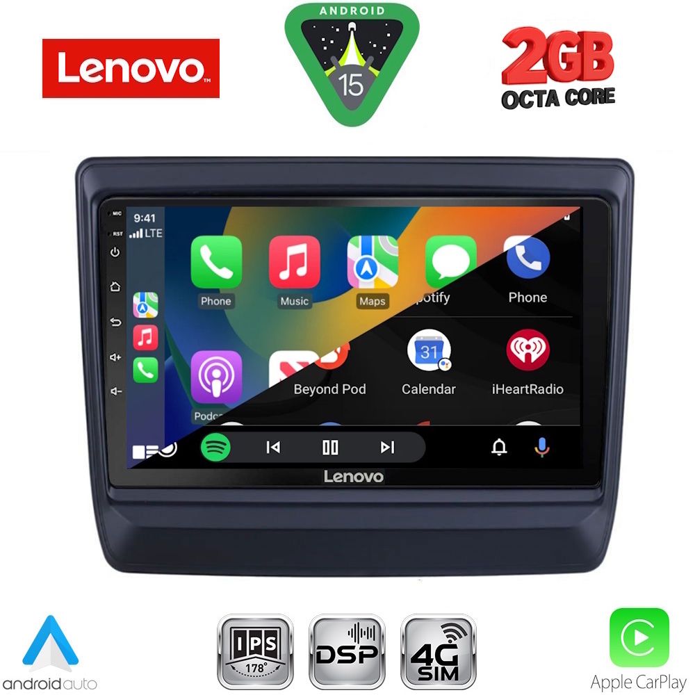 LENOVO LVF 5256_CPA (9inc) MULTIMEDIA TABLET for ISUZU DMAX mod. 2020-2026 - immagine 2