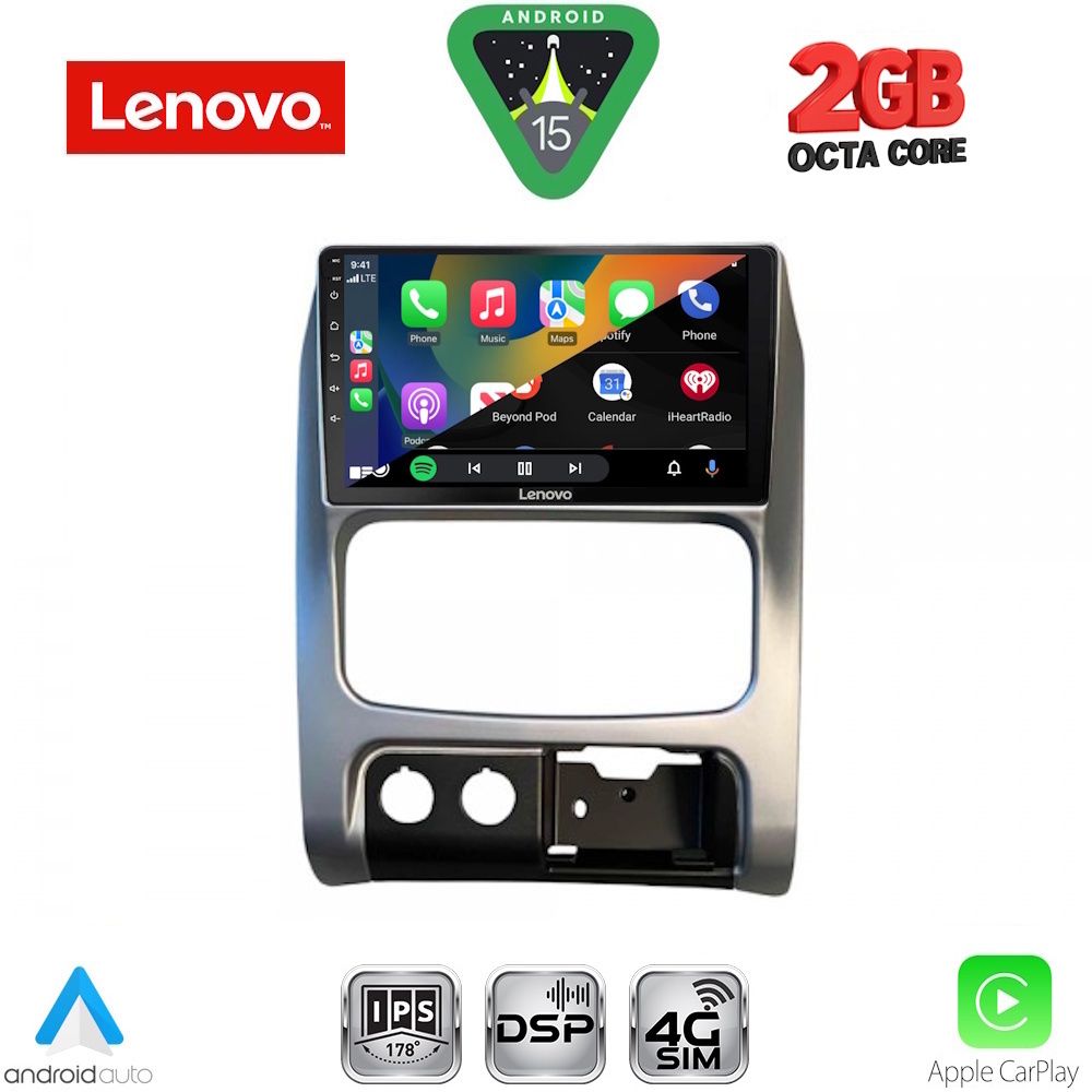 LENOVO LVF 5269_CPA (9inc) MULTIMEDIA TABLET for JEEP CHEROKEE – LIBERTY mod. 2002-2007 - immagine 2