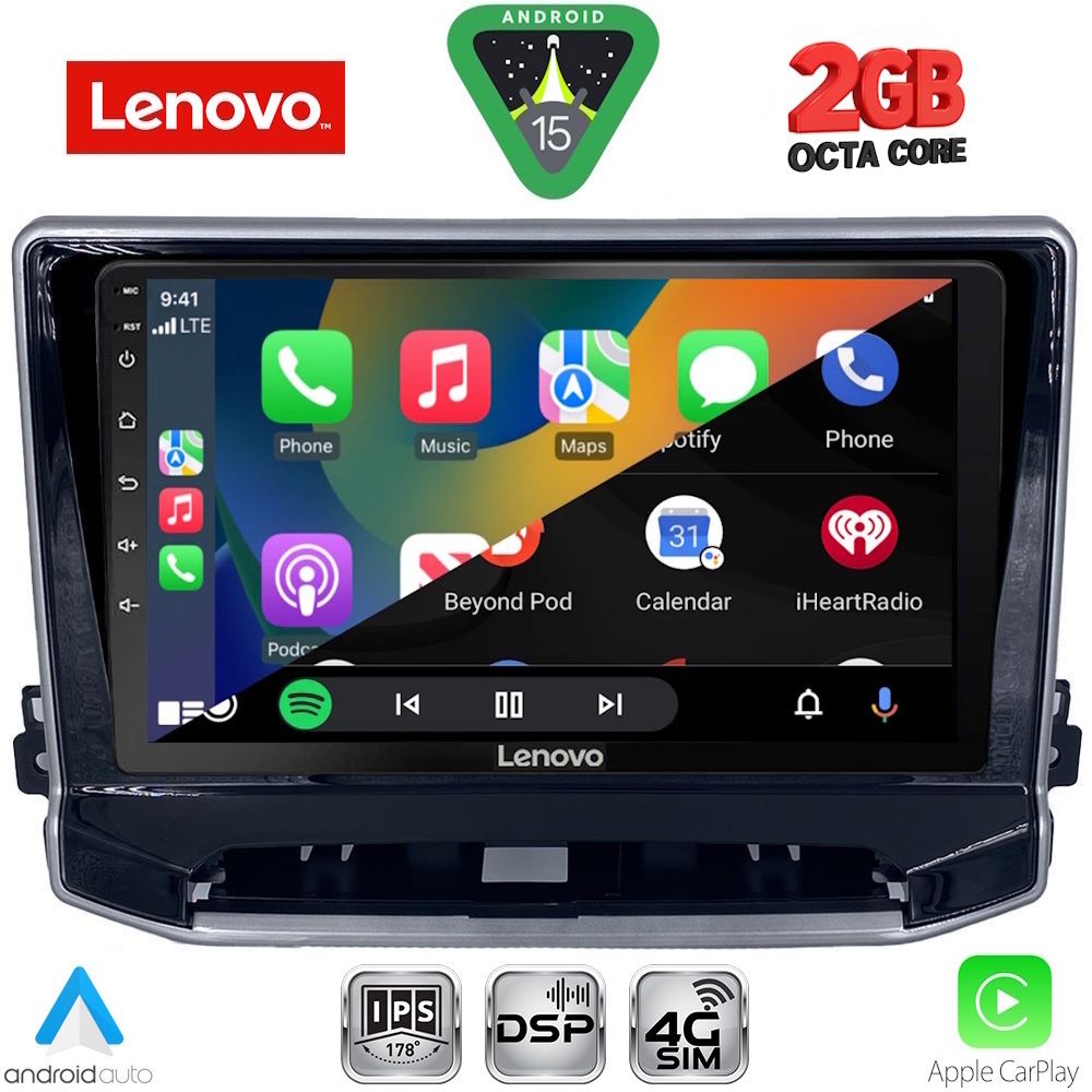 LENOVO LVF 5279_CPA (10inc) MULTIMEDIA TABLET for JEEP COMPASS mod. 2022-2026 - immagine 2