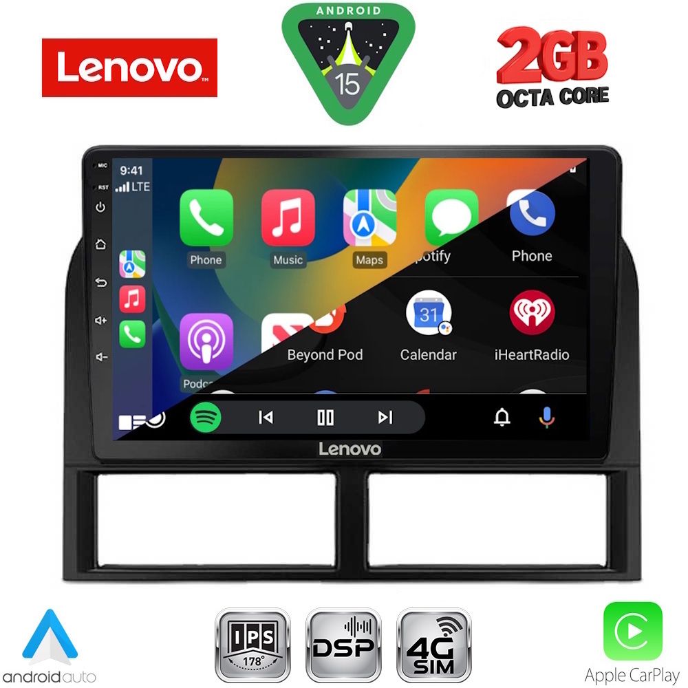 LENOVO LVF 5280_CPA (9inc) MULTIMEDIA TABLET for JEEP GRAND CHEROKEE mod. 1999-2004 - immagine 2