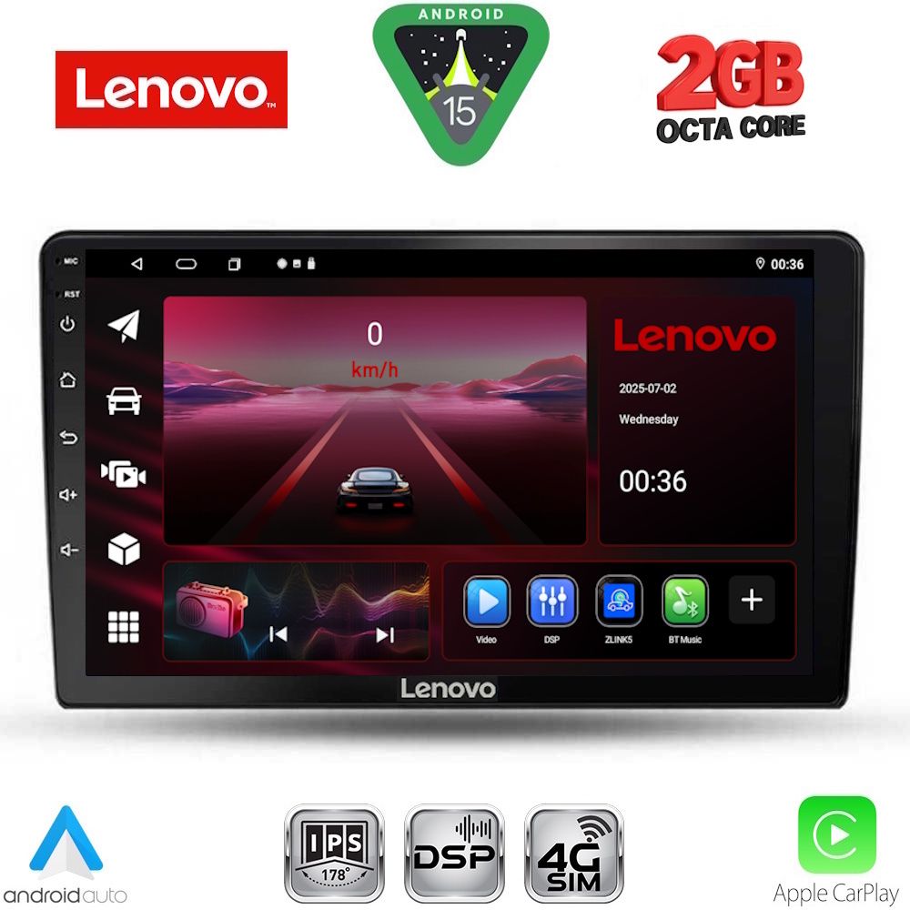 LENOVO LVF 5300_CPA (9inc) MULTIMEDIA TABLET for KIA CEED mod. 2006-2009