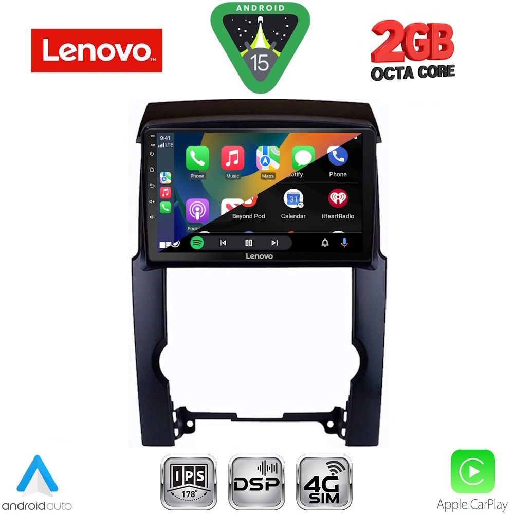 LENOVO LVF 5318_CPA (10inc) MULTIMEDIA TABLET for KIA SORENTO mod. 2009-2014 - immagine 2