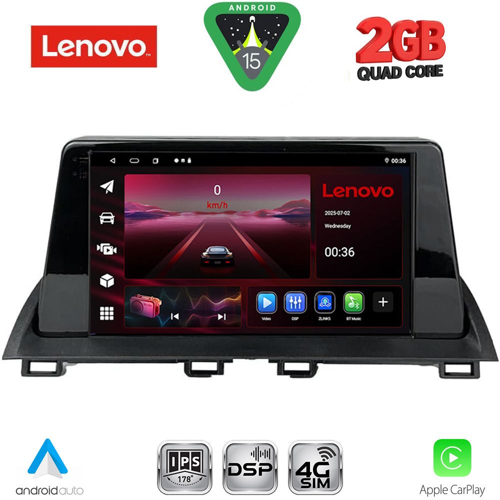 LENOVO LVF 5367_CPA (9inc) MULTIMEDIA TABLET for MAZDA 3 mod. 2014-2019