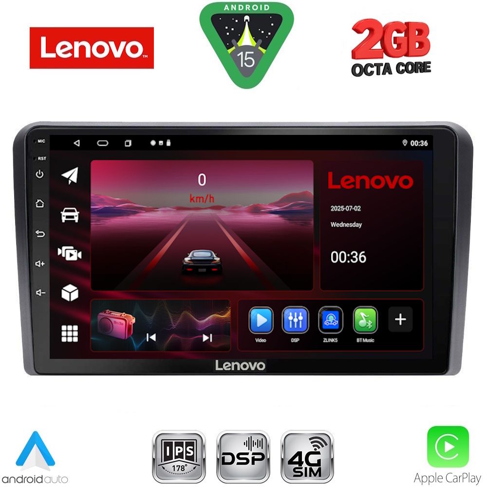 LENOVO LVF 5438_CPA (9inc) MULTIMEDIA TABLET for MITSUBISHI L200 mod. 2020-2023
