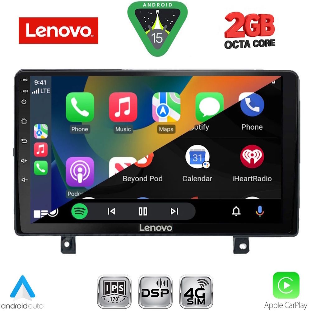 LENOVO LVF 5485_CPA (9inc) MULTIMEDIA TABLET for OPEL ASTRA H mod. 2004-2010 - immagine 2