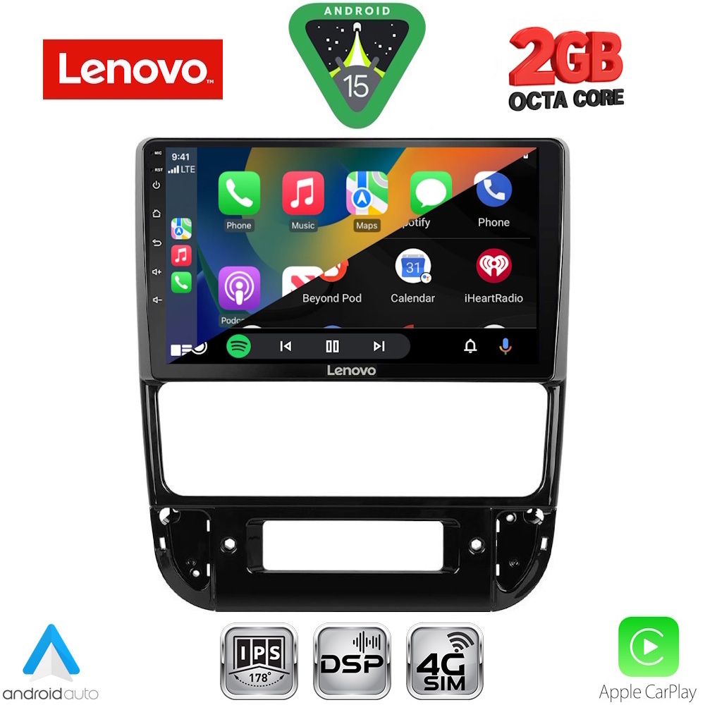 LENOVO LVF 5516_CPA (9inc) MULTIMEDIA TABLET for PEUGEOT 406 mod. 1998-2004 - immagine 2