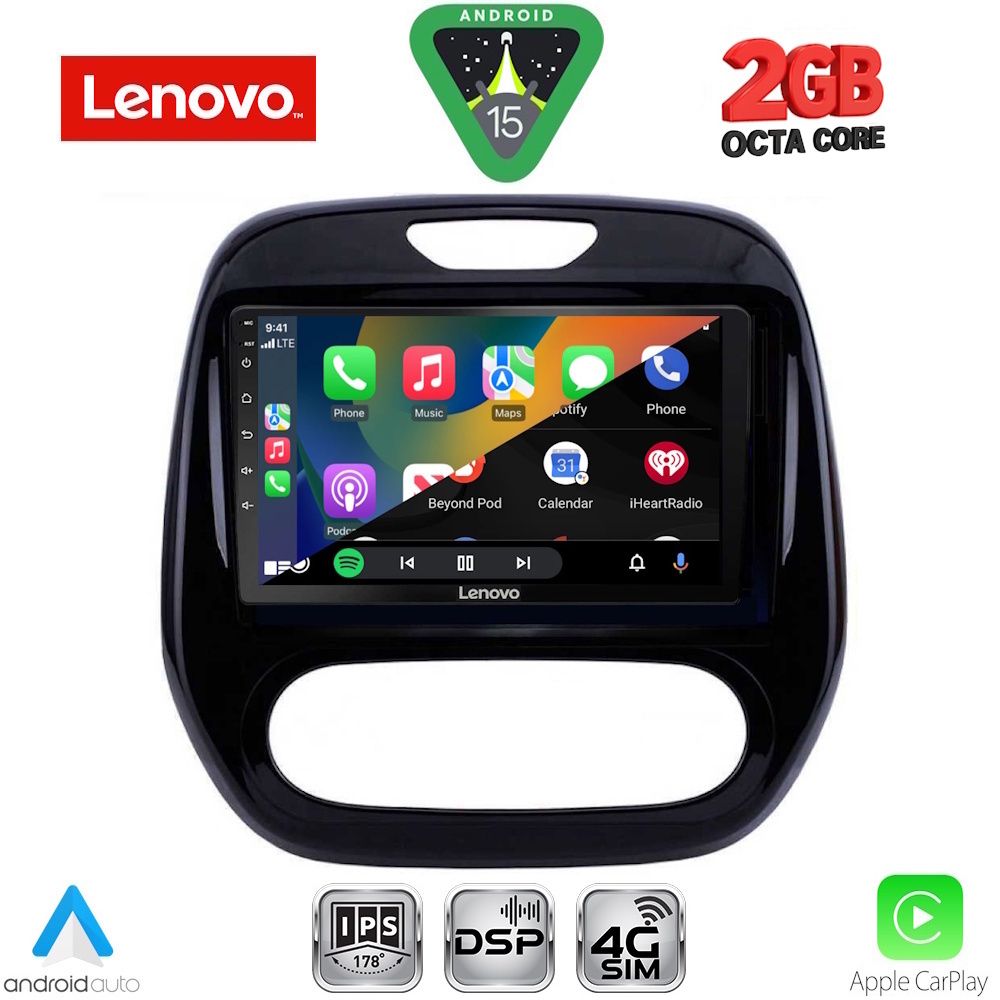 LENOVO LVF 5542_CPA (9inc) MULTIMEDIA TABLET for RENAULT CAPTUR mod. 2013-2019 - immagine 2