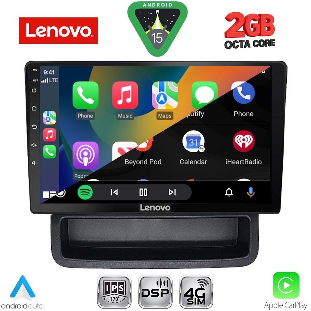 LENOVO LVF 5559_CPA (10inc) MULTIMEDIA TABLET for OPEL VIVARO – RENAULT TRAFIC - NISSAN PRIMASTAR mod. 2004-2015 - immagine 3