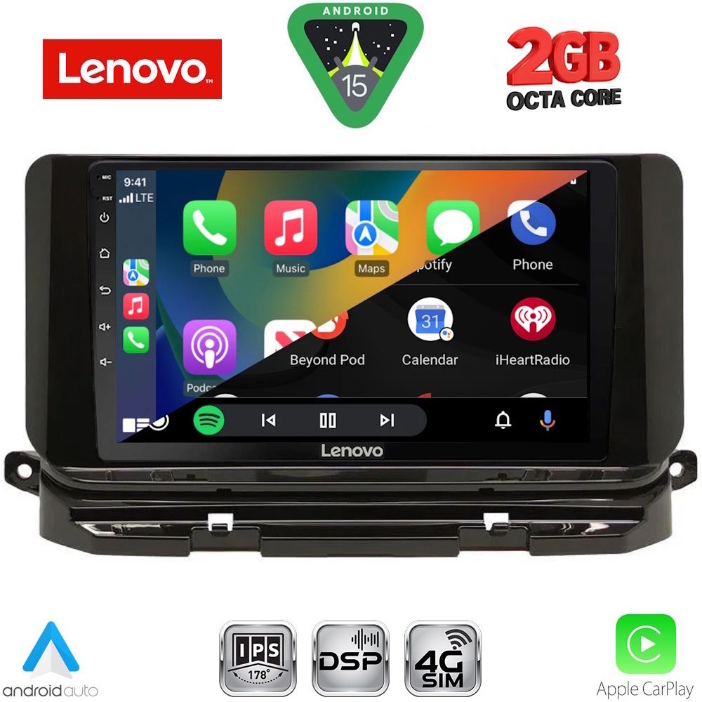 LENOVO LVF 5598_CPA (10inc) MULTIMEDIA TABLET for SKODA OCTAVIA 8 mod. 2021-2026 - immagine 2