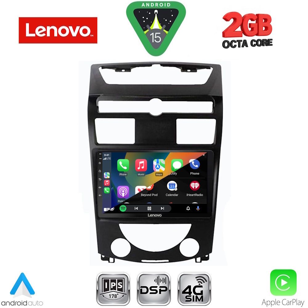 LENOVO LVF 5657_CPA (10inc) MULTIMEDIA TABLET for SSANGYONG REXTON mod. 2006-2015 - immagine 2