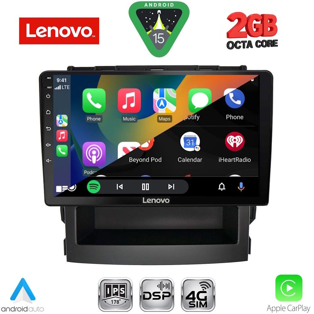 LENOVO LVF 5664_CPA (9inc) MULTIMEDIA TABLET for SUBARU FORESTER - IMPREZA mod. 2019-2024 - immagine 2
