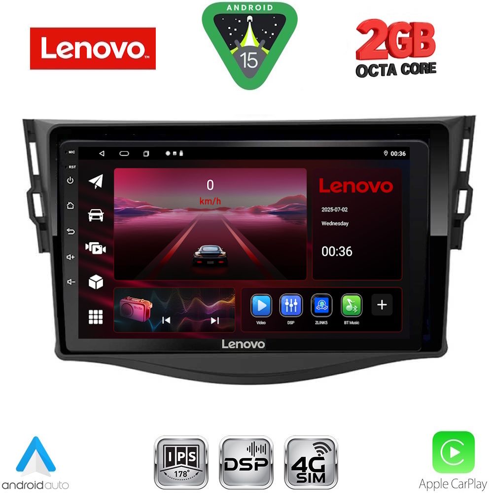 LENOVO LVF 5731_CPA (9inc) MULTIMEDIA TABLET for TOYOTA RAV 4 mod. 2006-2012