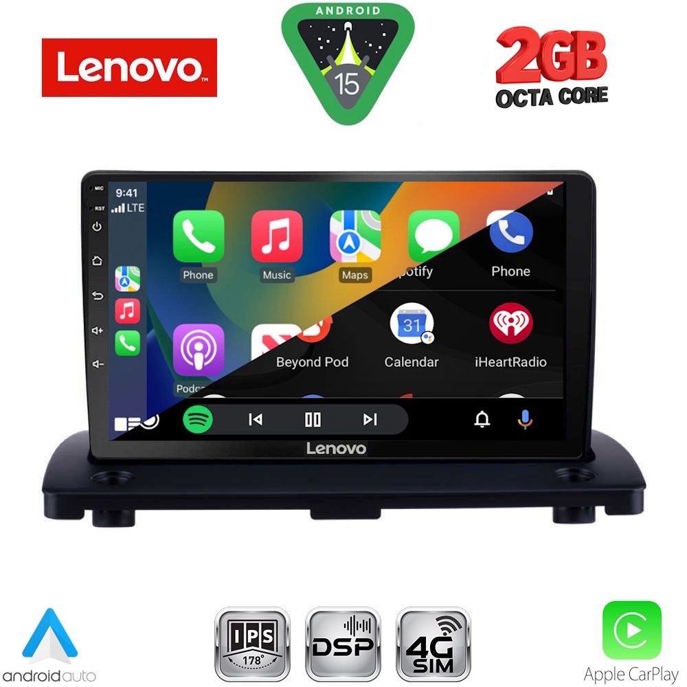 LENOVO LVF 5789_CPA (9inc) MULTIMEDIA TABLET for VOLVO XC90 mod. 2002-2014 - immagine 2