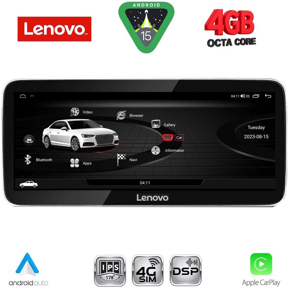 LENOVO LVG 14927_CPA (12.3inc) MULTIMEDIA SYSTEM for AUDI A6 mod. 2016-2018 - immagine 12