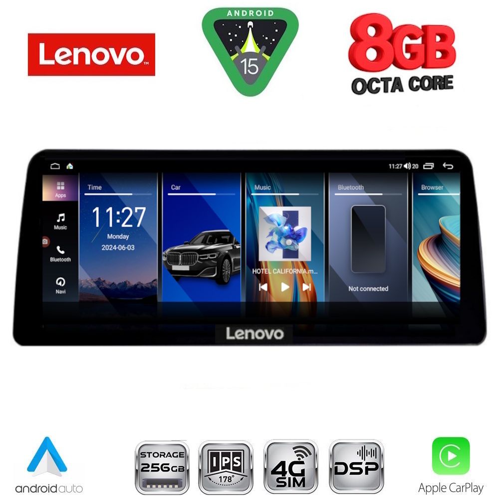LENOVO LVK 19973_CPA (12.3inc) (NBT) MULTIMEDIA SYSTEM for BMW X3 (F25) - X4 (F26) mod. 2014-2017