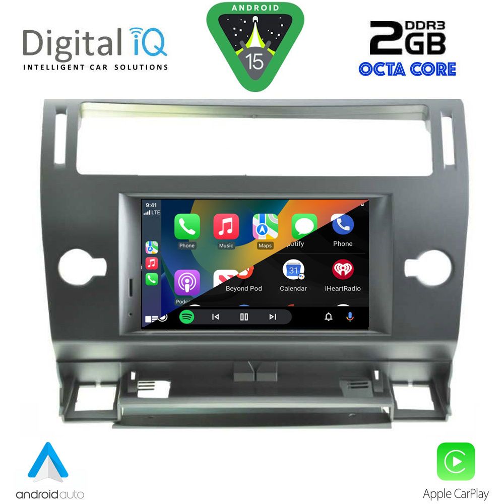 DIGITAL IQ MSF 340_CPA (7” DECK) MULTIMEDIA SYSTEM for CITROEN C4 mod. 2004-2010 - immagine 2