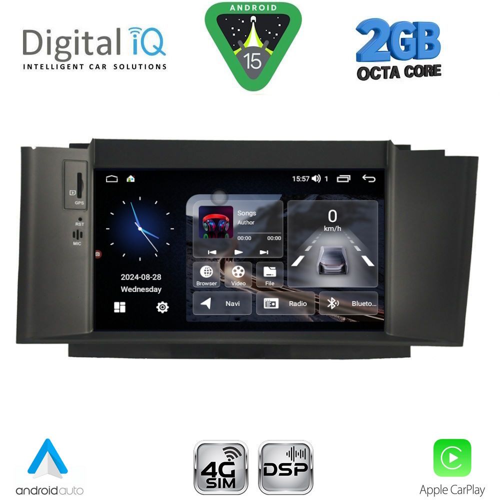DIGITAL IQ MSF 340_CPA (7” DECK) MULTIMEDIA SYSTEM for CITROEN C4 mod. 2004-2010 - immagine 16