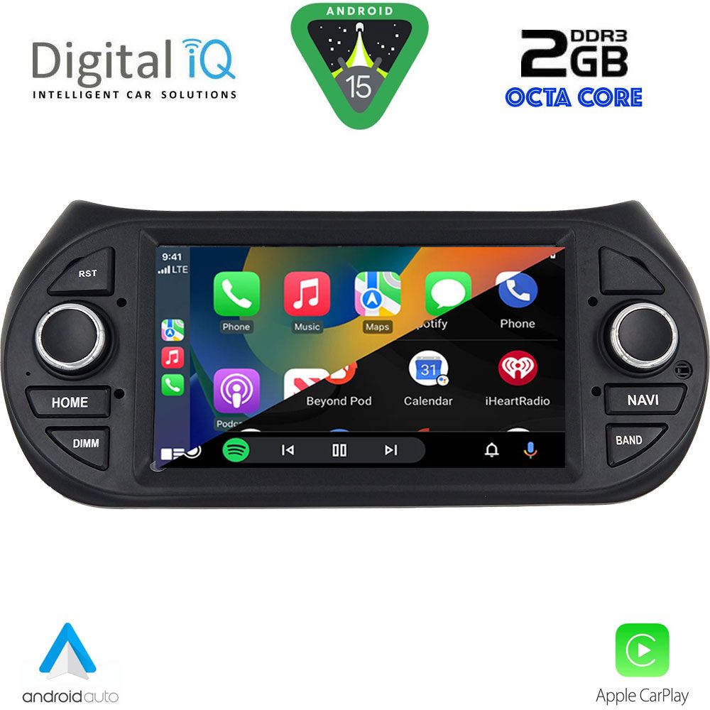 DIGITAL IQ MSF 392_CPA (7” DECK) MULTIMEDIA OEM for CT NEMO – FT FIORINO-QUBO – PG BIPPER mod. 2008-2018 - immagine 11