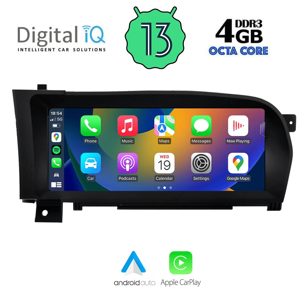 DIGITAL IQ MSG 15967_CPA (10.25inc) (NTG 4) MULTIMEDIA SYSTEM for MERCEDES S (W221) mod. 2006-2009 - immagine 2