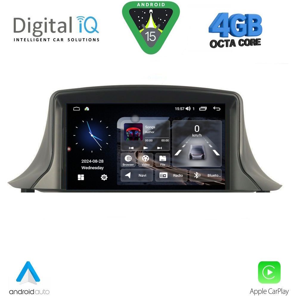 DIGITAL IQ MSG 445_CPA (7" DECK) MULTIMEDIA SYSTEM for RENAULT MEGANE III mod. 2009-2015 - immagine 8