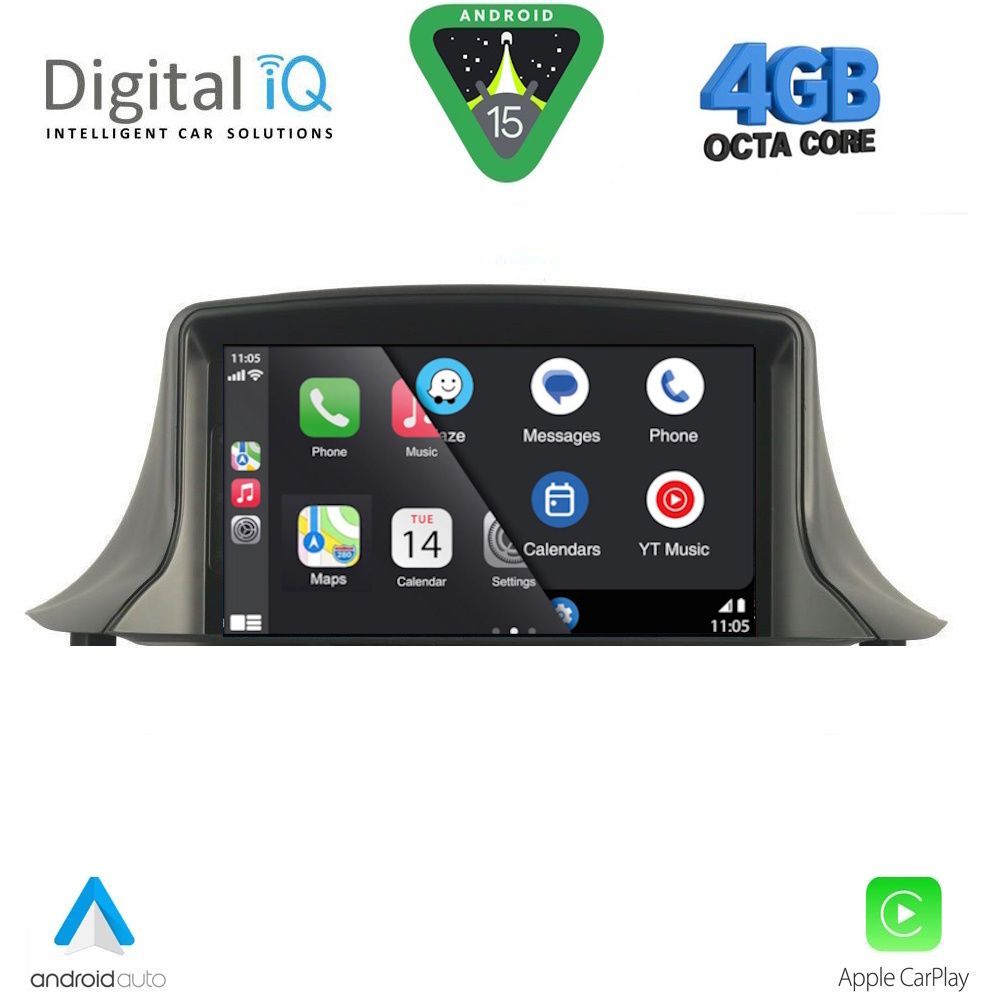 DIGITAL IQ MSG 445_CPA (7" DECK) MULTIMEDIA SYSTEM for RENAULT MEGANE III mod. 2009-2015 - immagine 2