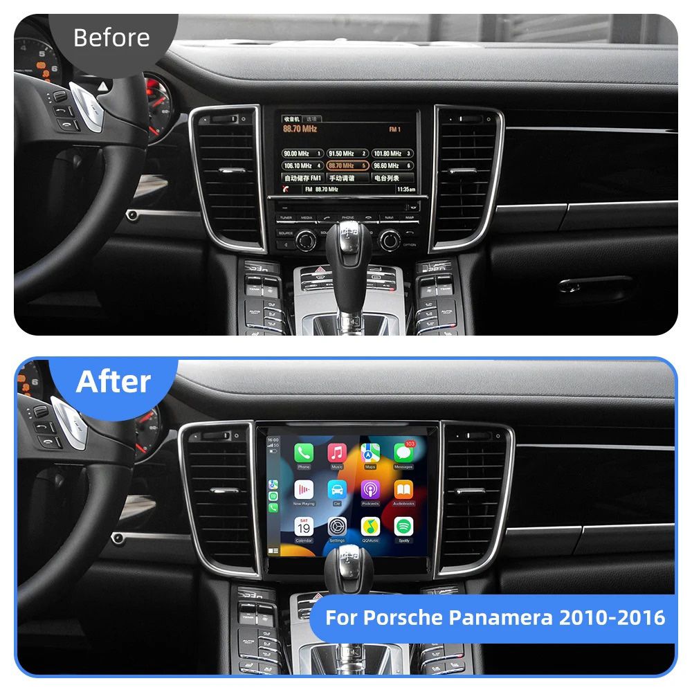 DIGITAL IQ TOP 641_CPA (8.4inc) (PCM 3.1) MULTIMEDIA SYSTEM for PORSCHE PANAMERA mod. 2010-2016 - immagine 3