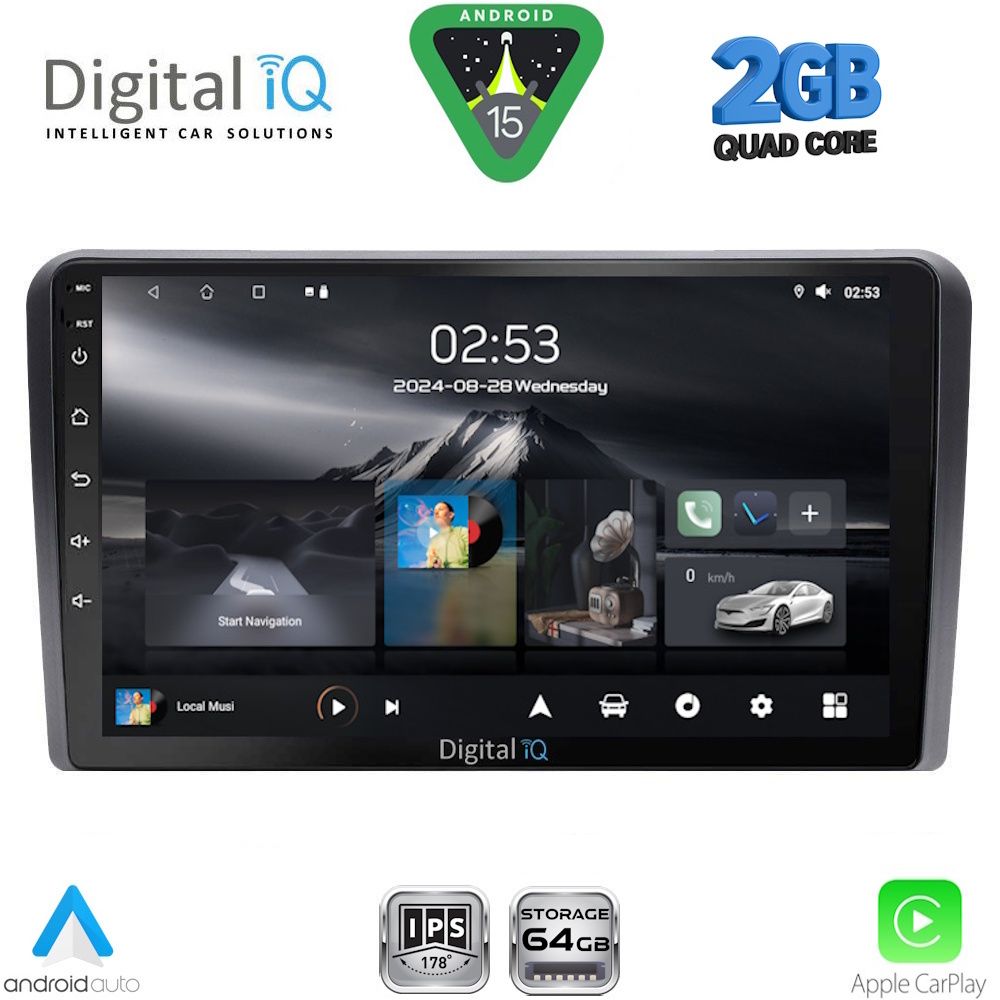 DIGITAL IQ RSD 1178L_CPA (10inc) MULTIMEDIA TABLET for FORD TRANSIT CUSTOM | TOURNEO CUSTOM mod. 2019-2025 Low Version