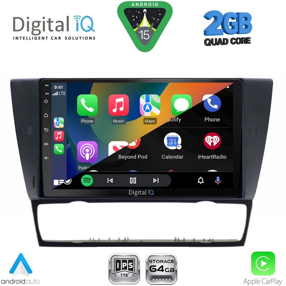 DIGITAL IQ RSD 1043_CPA (9inc) MULTIMEDIA TABLET for BMW E90-E91-E92-E93 mod. 2005-2012 - immagine 2