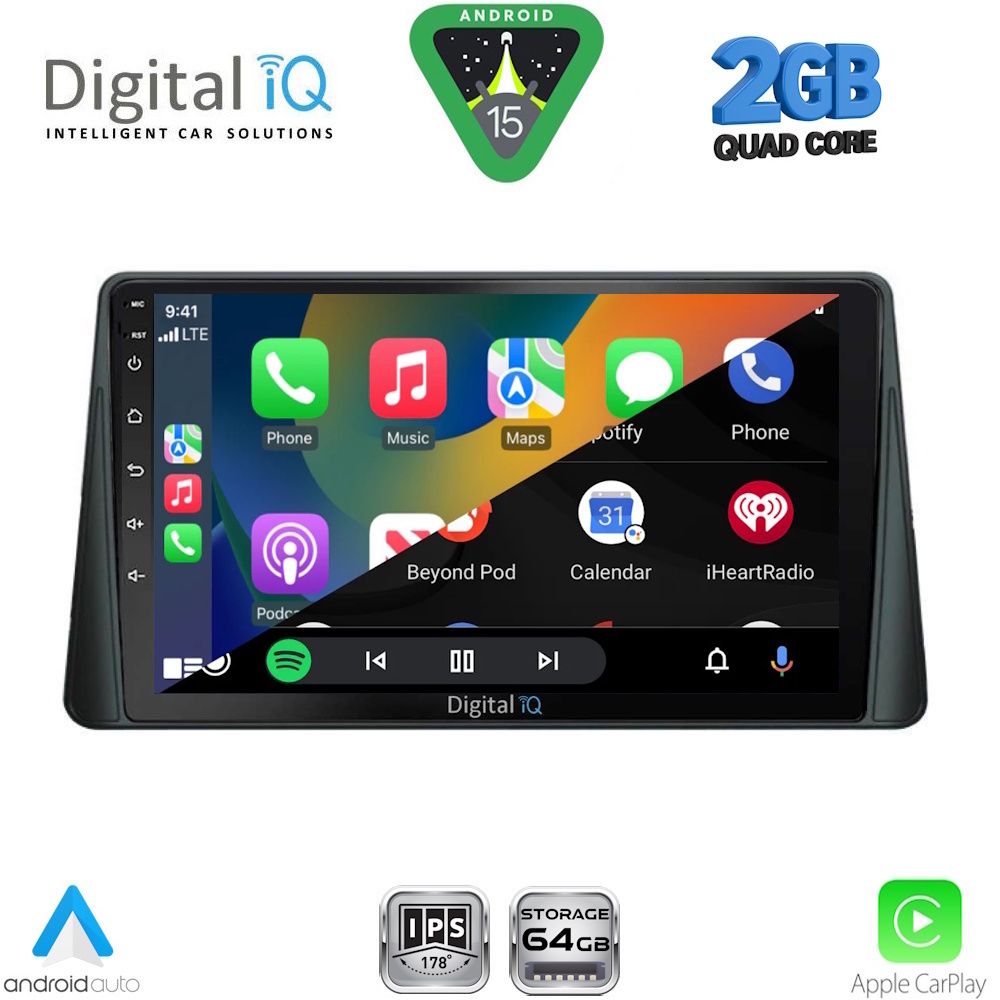 DIGITAL IQ RSD 1158_CPA (9inc) MULTIMEDIA TABLET for FORD FOCUS mod. 2019-2025 - immagine 2