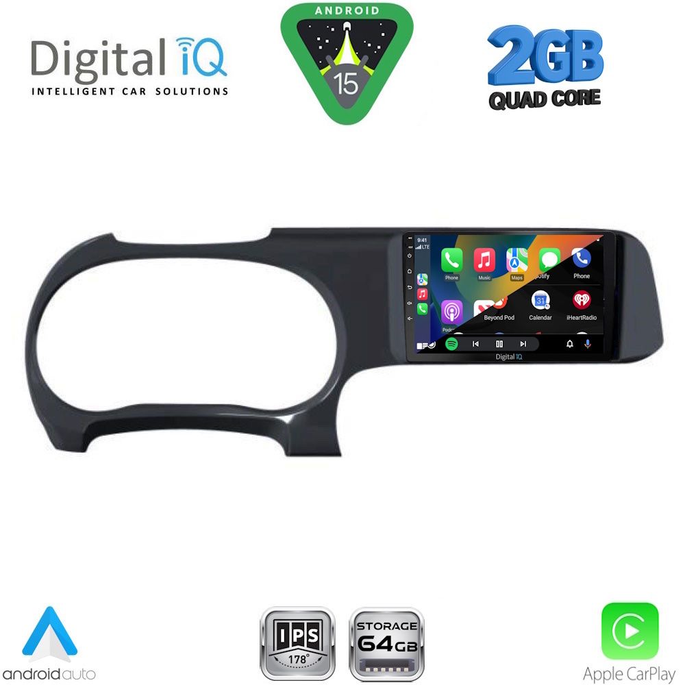 DIGITAL IQ RSD 1225_CPA (9inc) MULTIMEDIA TABLET for HYUNDAI i10 mod. 2020-2026 - immagine 2