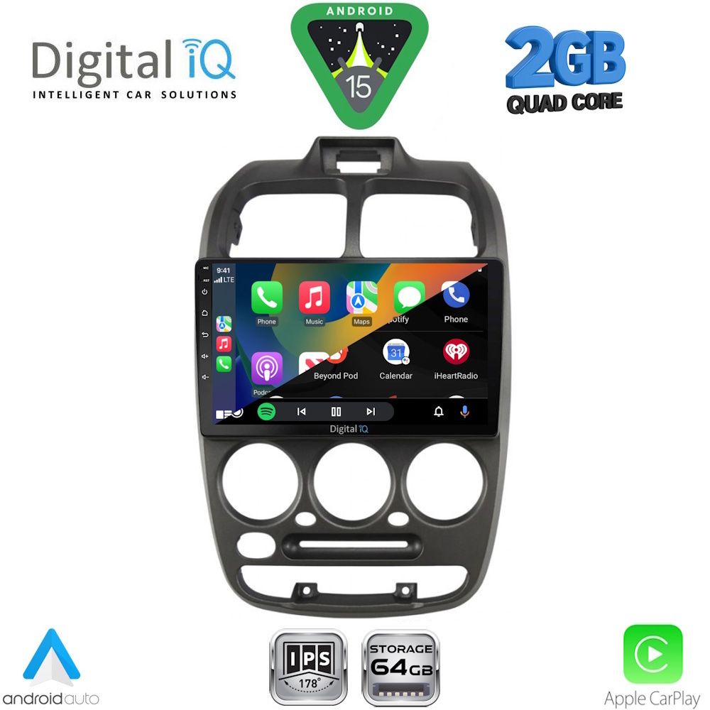 DIGITAL IQ RSD 1246_CPA (9inc) MULTIMEDIA TABLET for HYUNDAI ACCENT mod. 1999-2004 - immagine 2