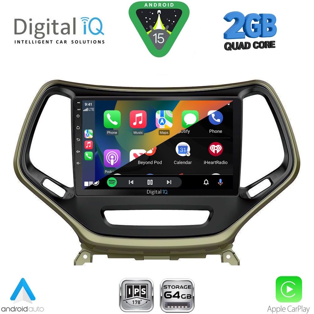 DIGITAL IQ RSD 1273_CPA (10inc) MULTIMEDIA TABLET for JEEP CHEROKEE mod. 2014-2026 - immagine 2