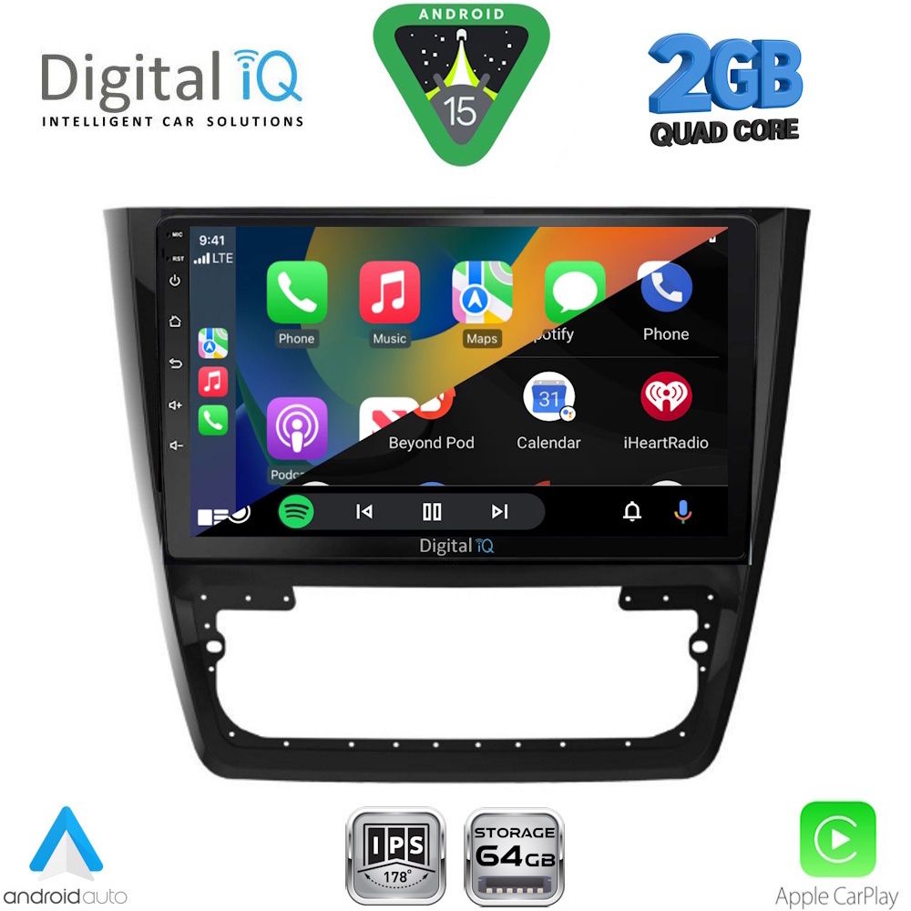 DIGITAL IQ RSD 1610_CPA (10inc) MULTIMEDIA TABLET for SKODA YETI mod. 2014-2017 - immagine 2