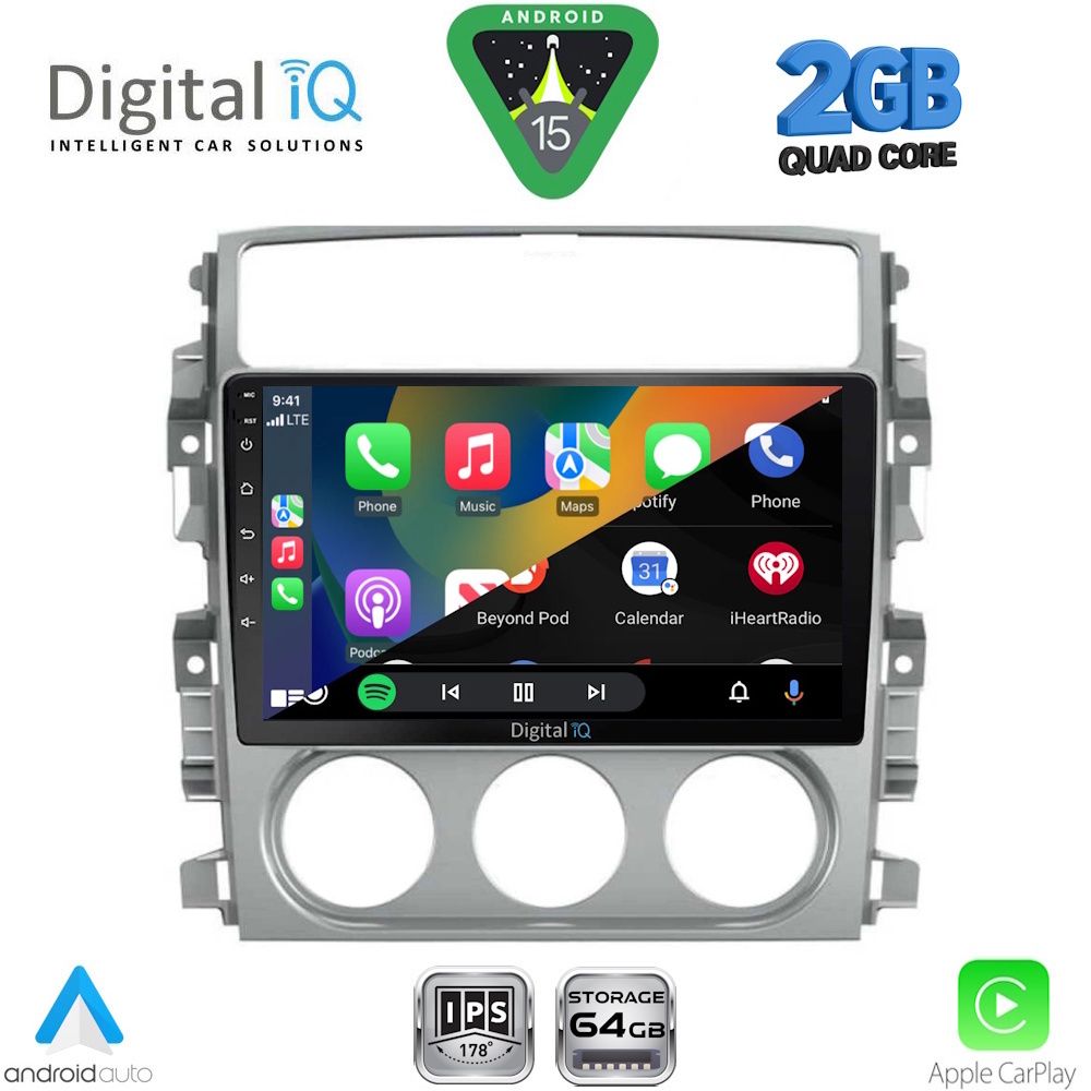 DIGITAL IQ RSD 1681_CPA (9inc) MULTIMEDIA TABLET for SUZUKI LIANA mod. 2001-2007 - immagine 2