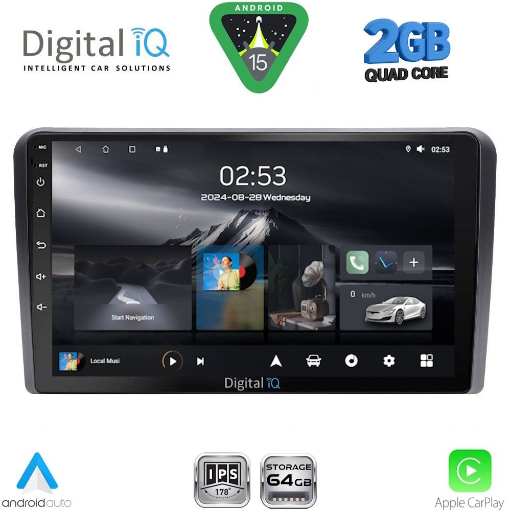DIGITAL IQ RSD 1695_CPA (9inc) MULTIMEDIA TABLET for SUZUKI VITARA mod. 2000-2005