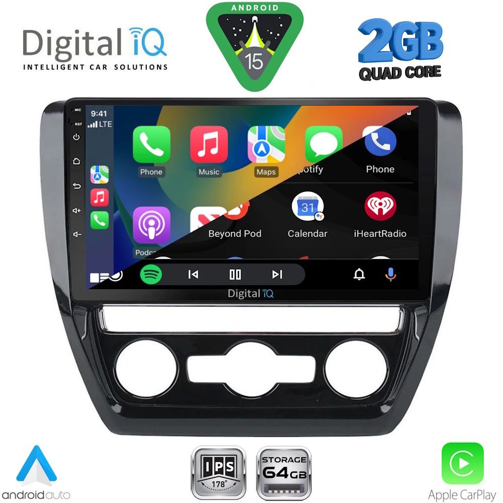 DIGITAL IQ RSD 1741_CPA (10inc) MULTIMEDIA TABLET for VW JETTA mod. 2010-2016 - immagine 2