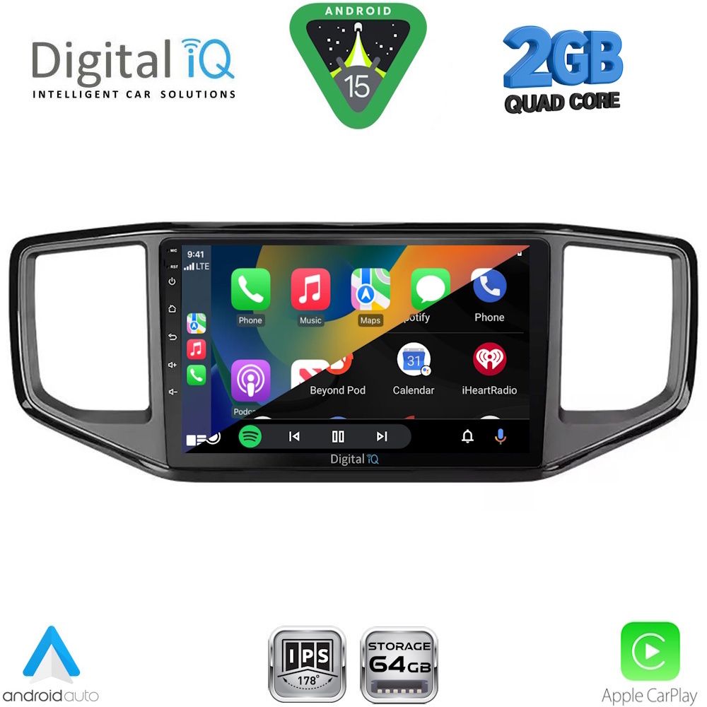 DIGITAL IQ RSD 1754_CPA (9inc) MULTIMEDIA TABLET for VW AMAROK mod. 2017-2022 - immagine 2