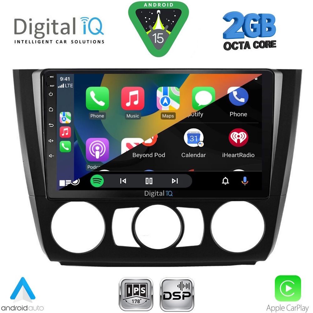 DIGITAL IQ RSF 4040_CPA A/C (9inc) MULTIMEDIA TABLET for BMW S.1 E81-82-87-88 mod. 2004-2013 - immagine 2