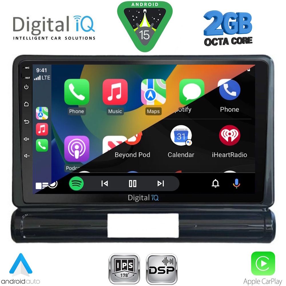 DIGITAL IQ RSF 4093M_CPA (9inc) MULTIMEDIA TABLET for CITROEN C3 - DS3 mod. 2016-2024 Med Version - immagine 3