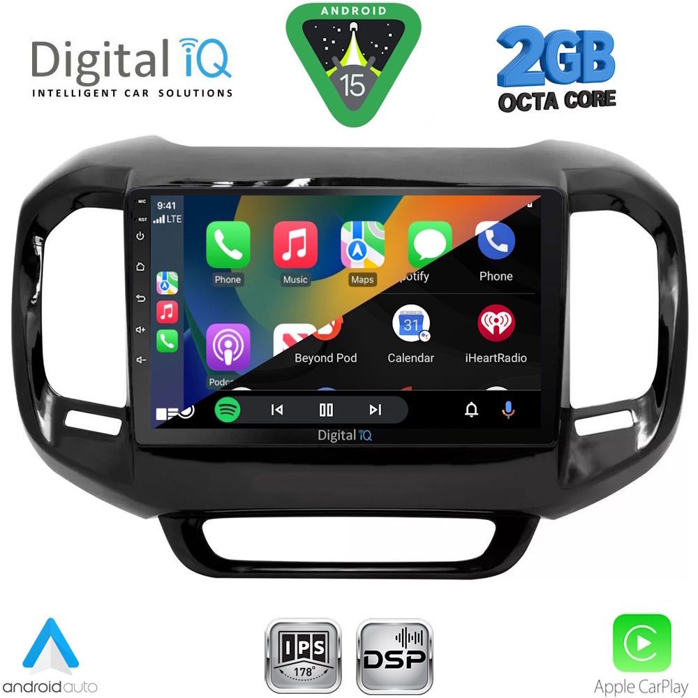 DIGITAL IQ RSF 4127_CPA (9inc) MULTIMEDIA TABLET for FIAT TORO mod. 2017-2026 - immagine 2
