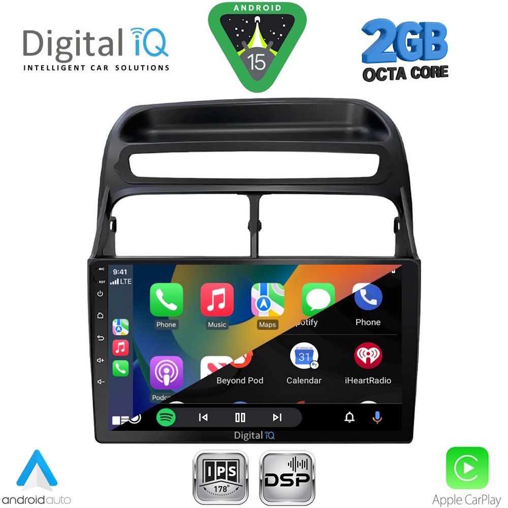 DIGITAL IQ RSF 4129_CPA (9inc) MULTIMEDIA TABLET for FIAT LINEA mod. 2007-2011 - immagine 2