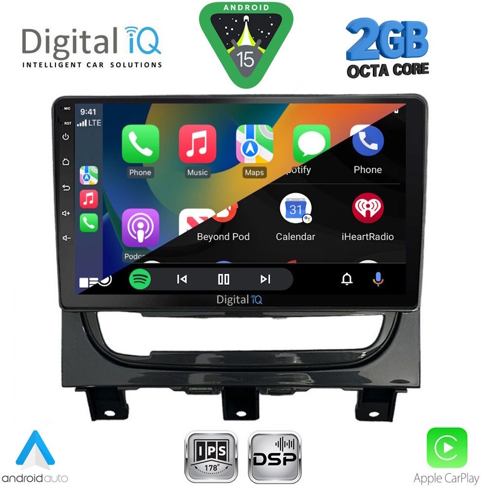 DIGITAL IQ RSF 4146_CPA (9inc) MULTIMEDIA TABLET for FIAT STRADA mod. 2012-2020 - immagine 2