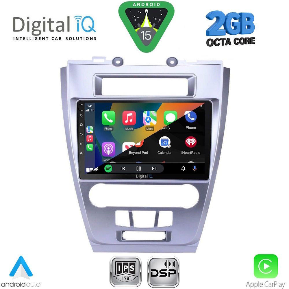 DIGITAL IQ RSF 4159_CPA (10inc) MULTIMEDIA TABLET for FORD FUSION mod. 2012-2017 - immagine 2