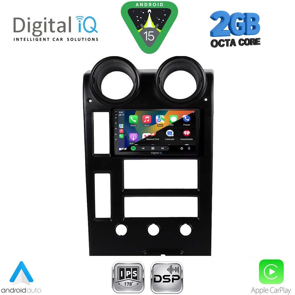 DIGITAL IQ RSF 4215_CPA (9inc) MULTIMEDIA TABLET for HUMMER H2 mod. 2001-2007 - immagine 2