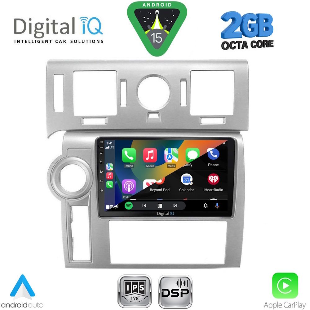DIGITAL IQ RSF 4216_CPA (9inc) MULTIMEDIA TABLET for HUMMER H2 mod. 2008-2009 - immagine 2