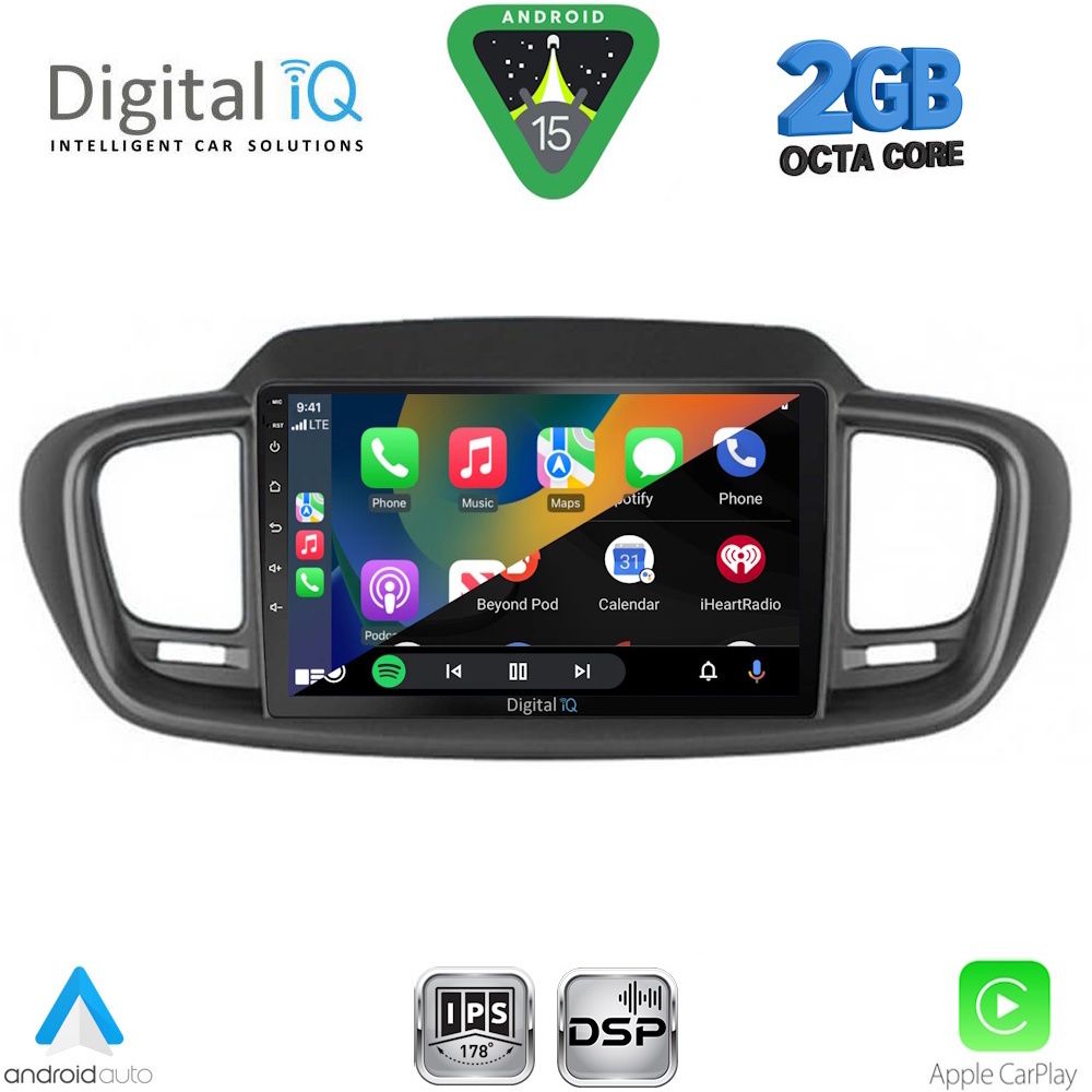 DIGITAL IQ RSF 4319_CPA (10inc) MULTIMEDIA TABLET for KIA SORENTO mod. 2014-2020 - immagine 2