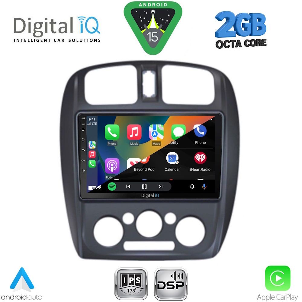 DIGITAL IQ RSF 4363_CPA (9inc) MULTIMEDIA TABLET for MAZDA 323 mod. 1998-2004 - immagine 2