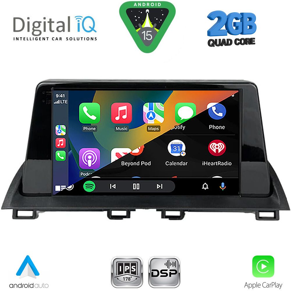 DIGITAL IQ RSF 4367_CPA (9inc) MULTIMEDIA TABLET for MAZDA 3 mod. 2014-2019 - immagine 2